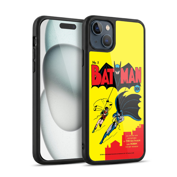 Batman DC Comics Famous Comic Book Covers Robin Number 1 Gel Armour Case For Apple iPhone 15 Plus