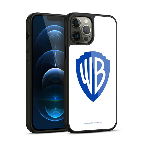 Warner Bros. Shield Logo White Gel Armour Case For Apple iPhone 12 Pro Max
