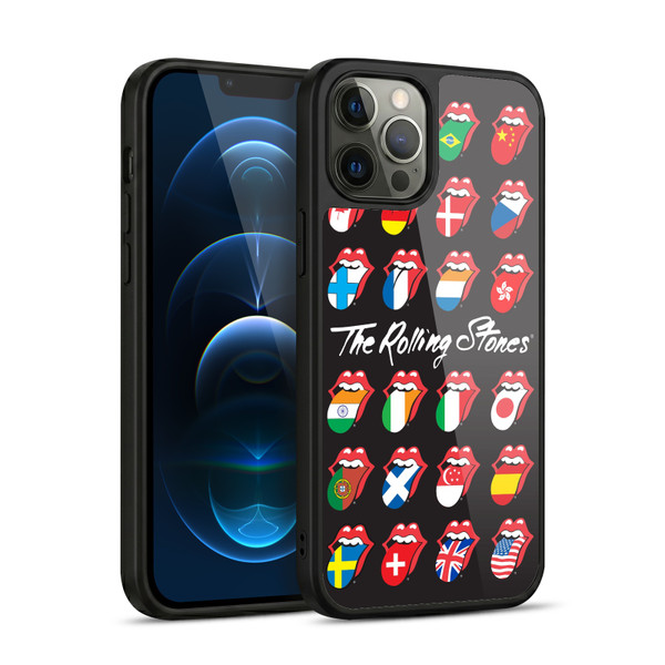 The Rolling Stones Licks Collection Flag Poster Gel Armour Case For Apple iPhone 12 Pro Max
