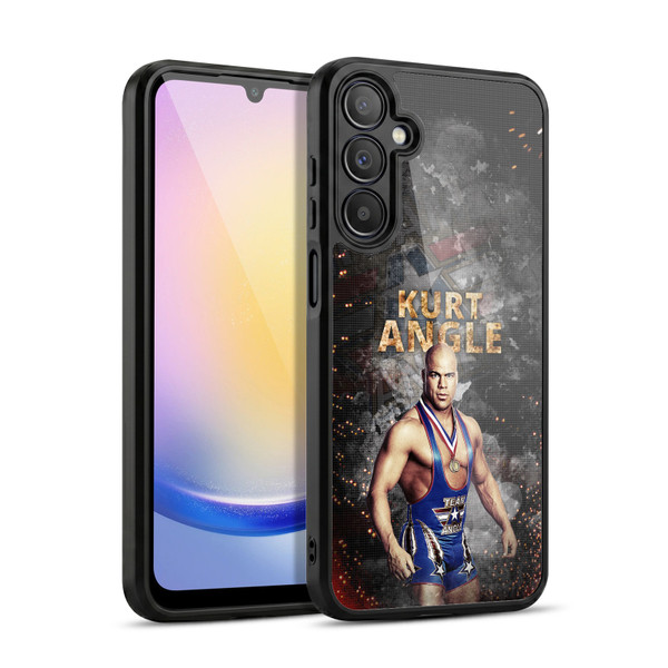 WWE Kurt Angle LED Image Gel Armour Case For Samsung Galaxy A25 5G