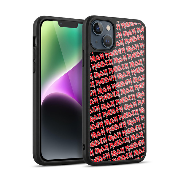 Iron Maiden Graphics Logo Pattern Gel Armour Case For Apple iPhone 14 Plus