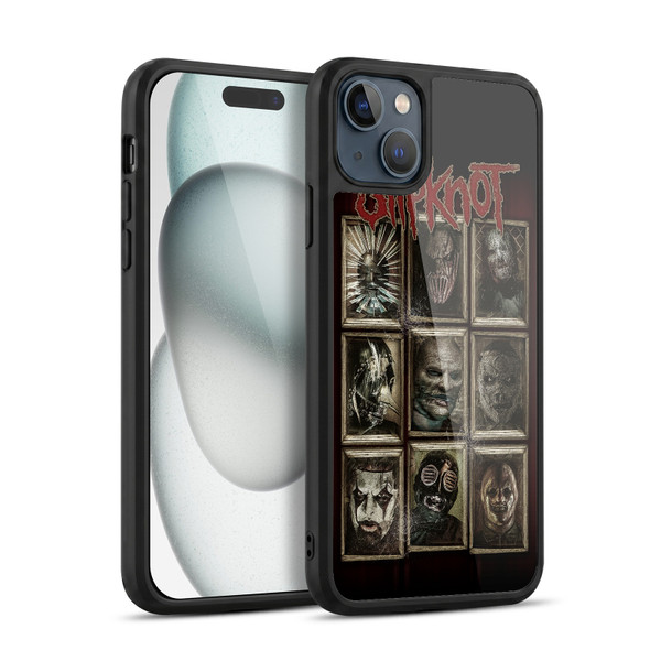 Slipknot Key Art Covered Faces Gel Armour Case For Apple iPhone 15 Plus