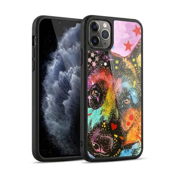 Dean Russo Dogs German Shepherd Gel Armour Case For Apple iPhone 11 Pro Max