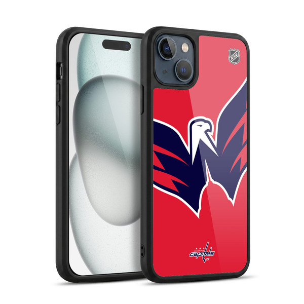 NHL Washington Capitals Oversized Gel Armour Case For Apple iPhone 15 Plus