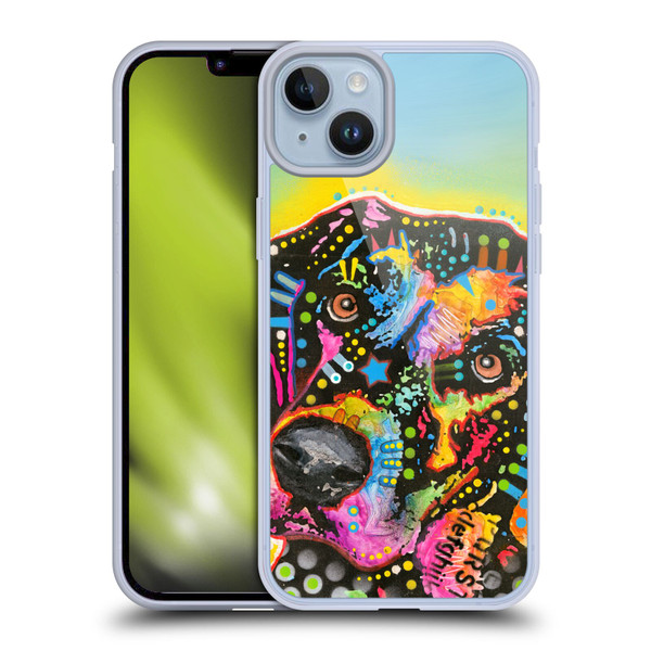 Dean Russo Dogs Labrador Soft Gel Case for Apple iPhone 14 Plus