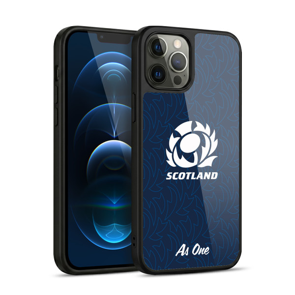 Scotland Rugby Graphics Pattern Gel Armour Case For Apple iPhone 12 Pro Max