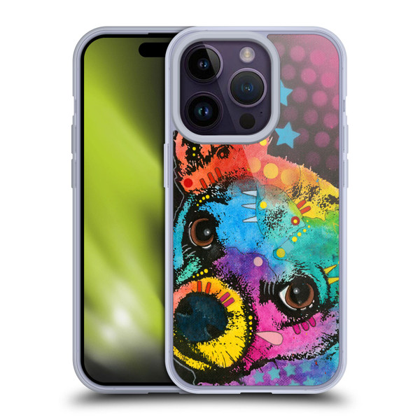 Dean Russo Dogs Pop Chihuahua Soft Gel Case for Apple iPhone 14 Pro