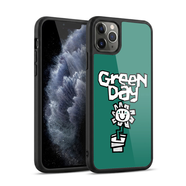 Green Day Graphics Flower Gel Armour Case For Apple iPhone 11 Pro Max