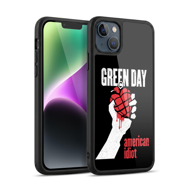 Green Day Graphics American Idiot Gel Armour Case For Apple iPhone 14 Plus