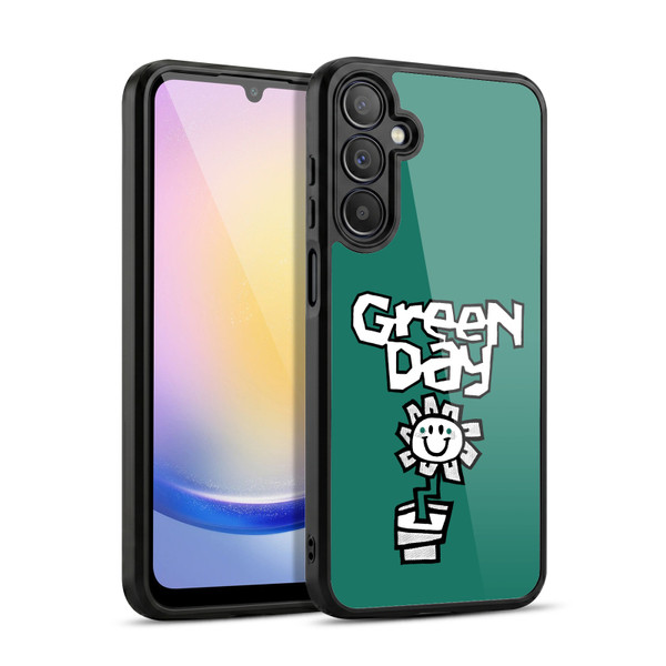 Green Day Graphics Flower Gel Armour Case For Samsung Galaxy A25 5G