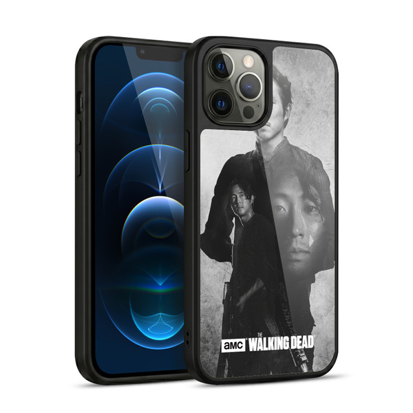 AMC The Walking Dead Double Exposure Glenn Gel Armour Case For Apple iPhone 12 Pro Max