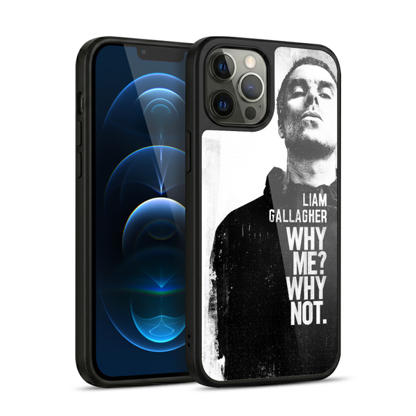 Liam Gallagher Graphics Why Me Gel Armour Case For Apple iPhone 12 Pro Max