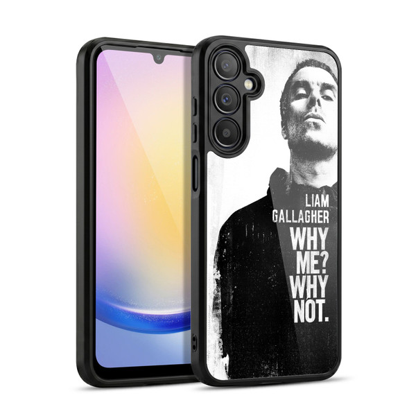 Liam Gallagher Graphics Why Me Gel Armour Case For Samsung Galaxy A25 5G
