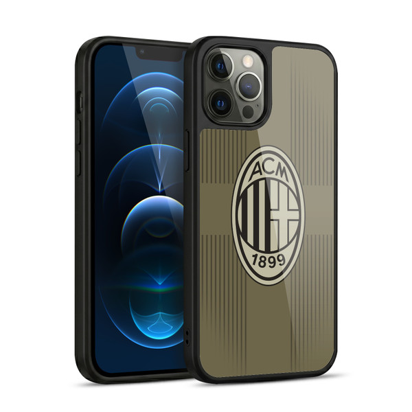 AC Milan 2022/23 Third Kit Gel Armour Case For Apple iPhone 12 Pro Max