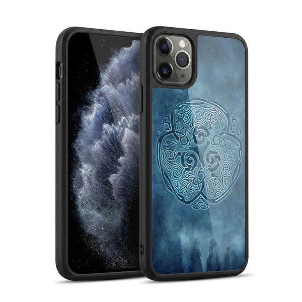 Brigid Ashwood Celtic Wisdom Knot Wolf Gel Armour Case For Apple iPhone 11 Pro Max