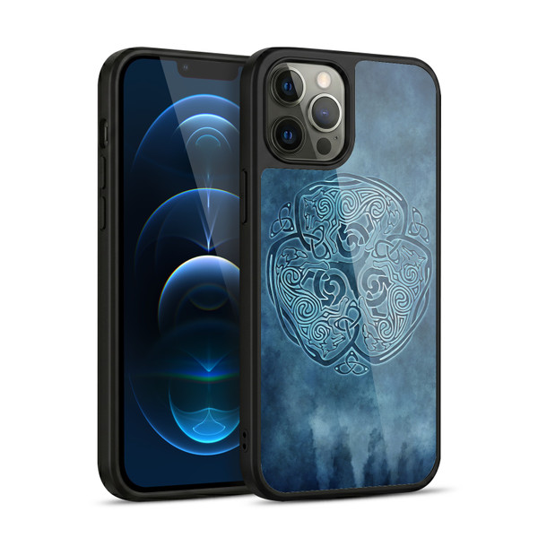 Brigid Ashwood Celtic Wisdom Knot Wolf Gel Armour Case For Apple iPhone 12 Pro Max