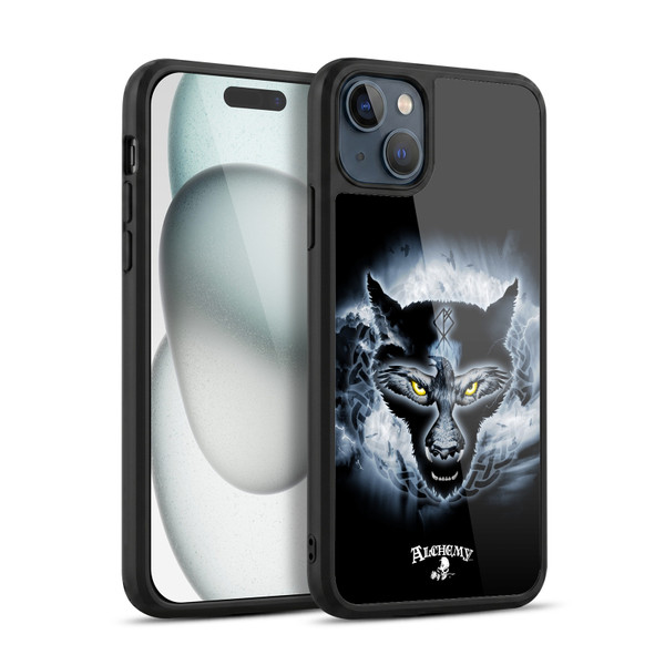 Alchemy Gothic Wing Raven Wulf Gel Armour Case For Apple iPhone 15 Plus