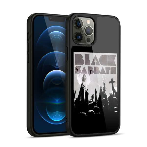 Black Sabbath Key Art Victory Gel Armour Case For Apple iPhone 12 Pro Max