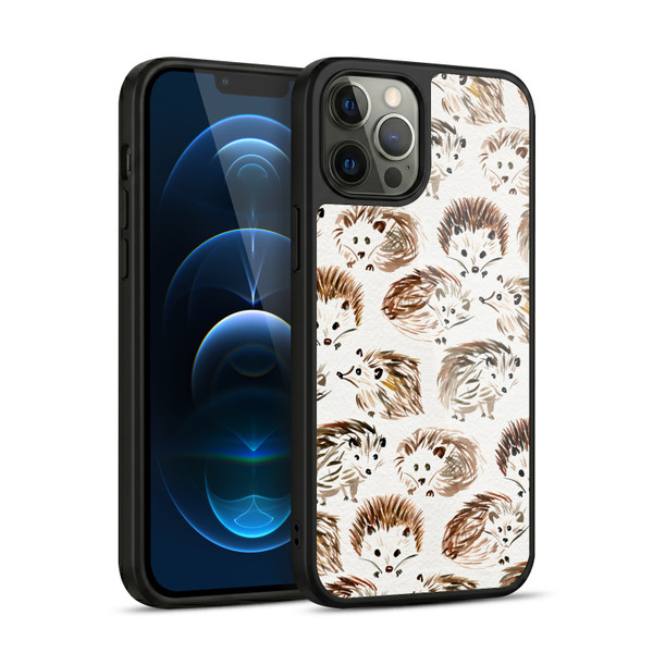 Cat Coquillette Animals Hedgehogs Gel Armour Case For Apple iPhone 12 Pro Max