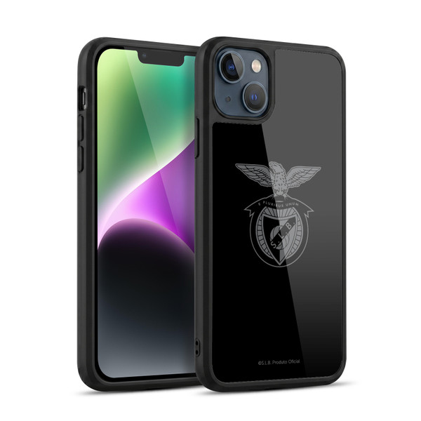 S.L. Benfica 2021/22 Crest Black Gel Armour Case For Apple iPhone 14 Plus