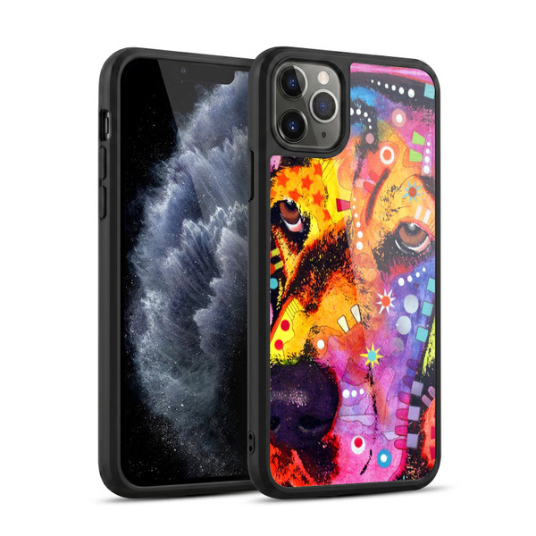 Dean Russo Dogs 3 Blossom Gel Armour Case For Apple iPhone 11 Pro Max