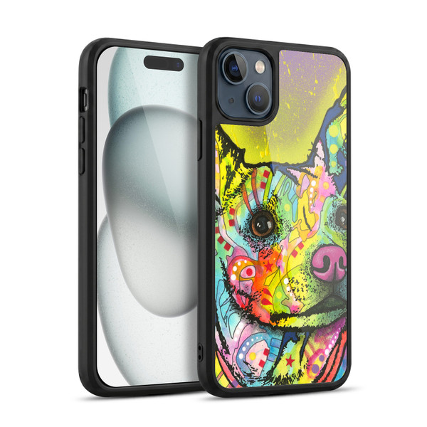 Dean Russo Dogs 3 Listening Gel Armour Case For Apple iPhone 15 Plus