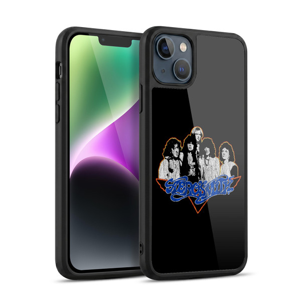Aerosmith Classics Group Photo Vintage Gel Armour Case For Apple iPhone 14 Plus