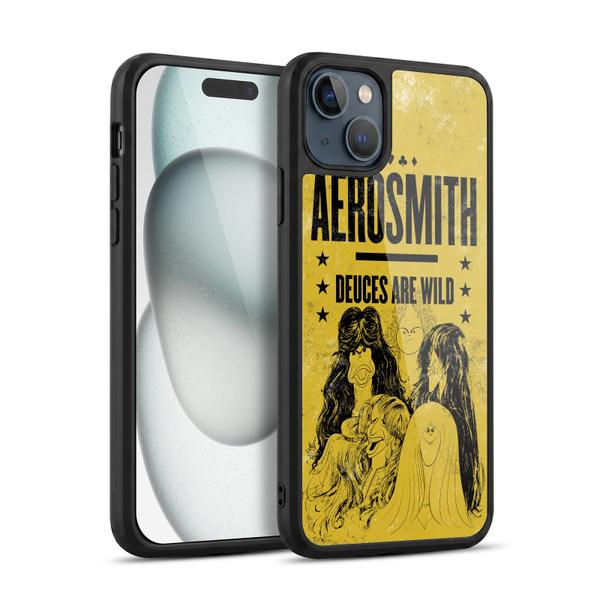 Aerosmith Classics Deuces Are Wild Gel Armour Case For Apple iPhone 15 Plus