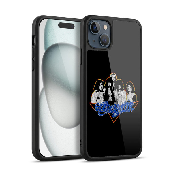 Aerosmith Classics Group Photo Vintage Gel Armour Case For Apple iPhone 15 Plus
