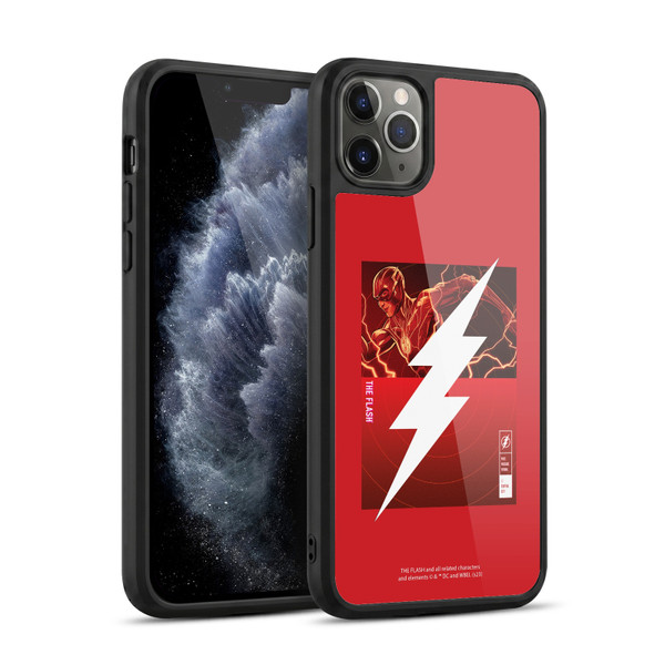 The Flash 2023 Graphics Barry Allen Logo Gel Armour Case For Apple iPhone 11 Pro Max