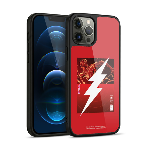 The Flash 2023 Graphics Barry Allen Logo Gel Armour Case For Apple iPhone 12 Pro Max