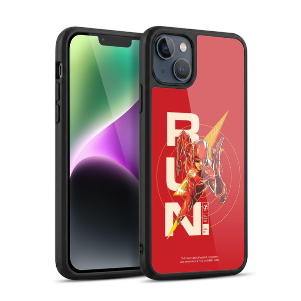 The Flash 2023 Graphics Barry Allen Run Gel Armour Case For Apple iPhone 14 Plus