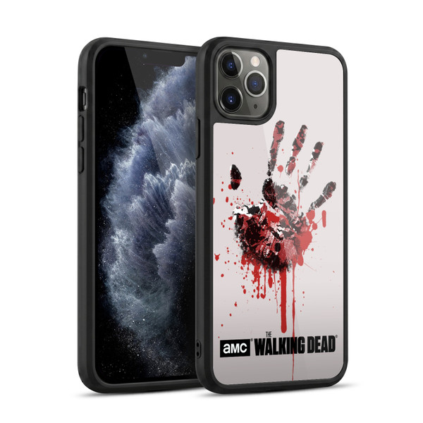 AMC The Walking Dead Silhouettes Hand Gel Armour Case For Apple iPhone 11 Pro Max