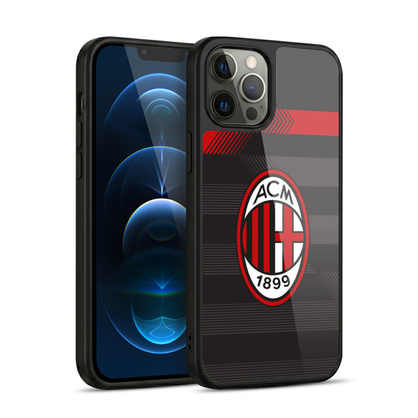 AC Milan 2017/18 Crest Kit Third Gel Armour Case For Apple iPhone 12 Pro Max