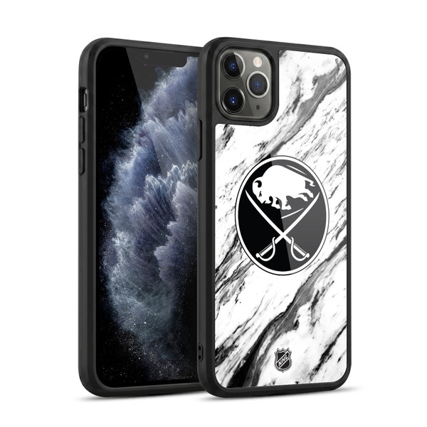 NHL Buffalo Sabres Marble Gel Armour Case For Apple iPhone 11 Pro Max