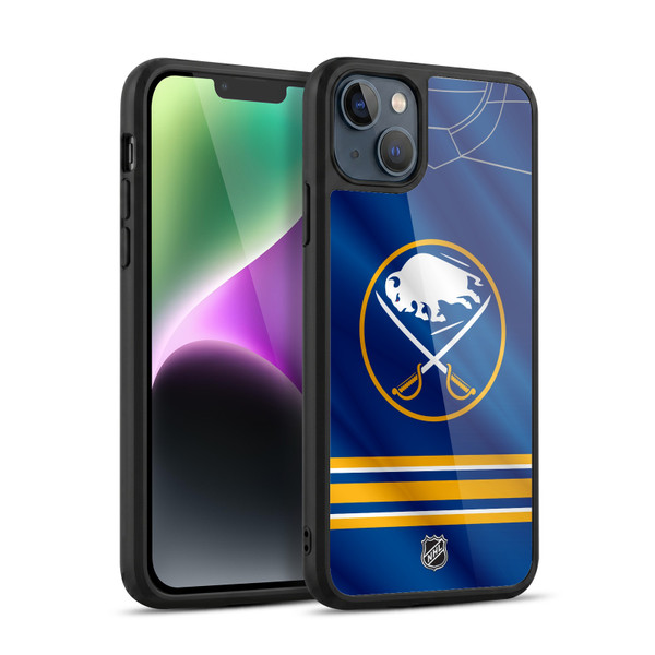 NHL Buffalo Sabres Jersey Gel Armour Case For Apple iPhone 14 Plus