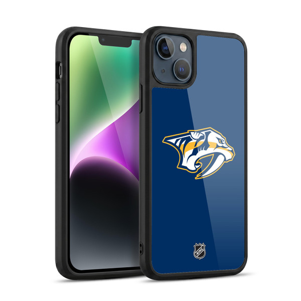 NHL Nashville Predators Plain Gel Armour Case For Apple iPhone 14 Plus