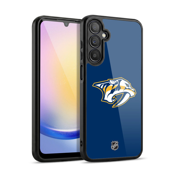 NHL Nashville Predators Plain Gel Armour Case For Samsung Galaxy A25 5G