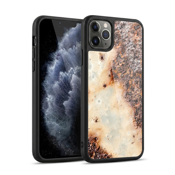 PLdesign Wood And Rust Prints Rusty Metal Texture Gel Armour Case For Apple iPhone 11 Pro Max