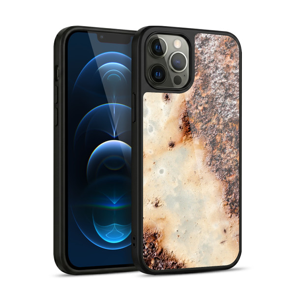 PLdesign Wood And Rust Prints Rusty Metal Texture Gel Armour Case For Apple iPhone 12 Pro Max