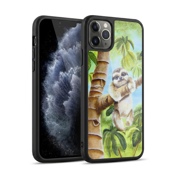 Lisa Sparling Creatures Cutest Sloth Gel Armour Case For Apple iPhone 11 Pro Max