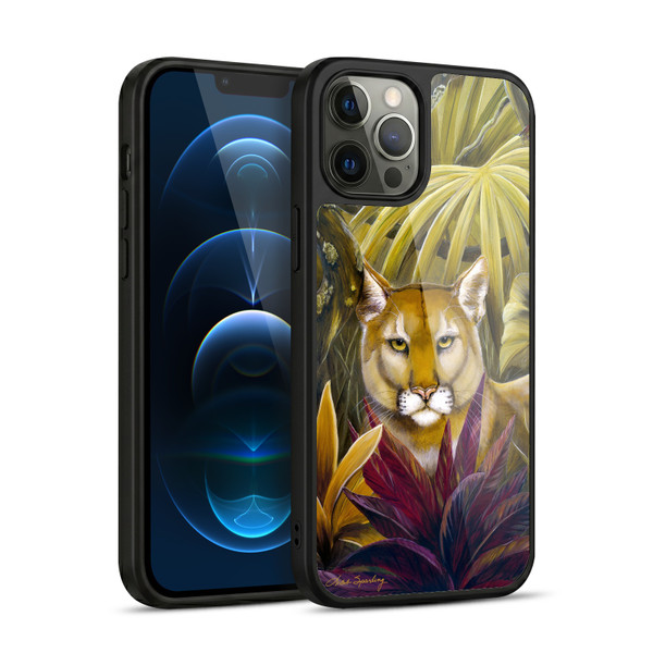 Lisa Sparling Creatures Florida Forest Panther Gel Armour Case For Apple iPhone 12 Pro Max