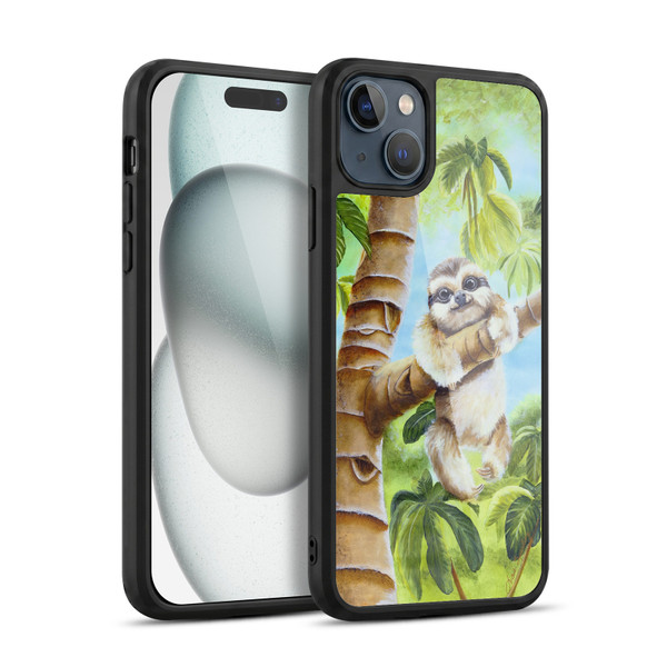 Lisa Sparling Creatures Cutest Sloth Gel Armour Case For Apple iPhone 15 Plus