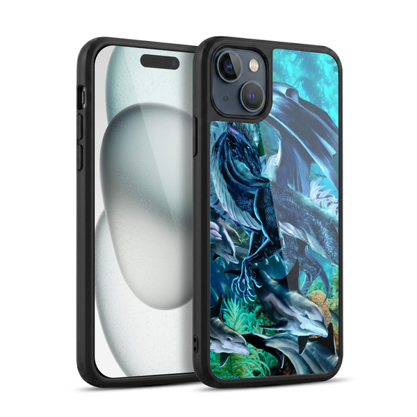 Ruth Thompson Dragons Sea Frolic Gel Armour Case For Apple iPhone 15 Plus