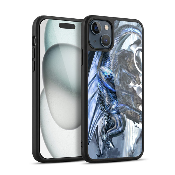Ruth Thompson Dragons Silverblood Gel Armour Case For Apple iPhone 15 Plus