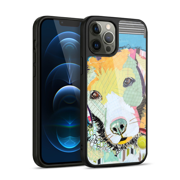 Michel Keck Dogs 2 Labrador Gel Armour Case For Apple iPhone 12 Pro Max