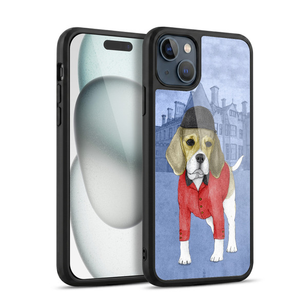 Barruf Dogs Beagle Gel Armour Case For Apple iPhone 15 Plus