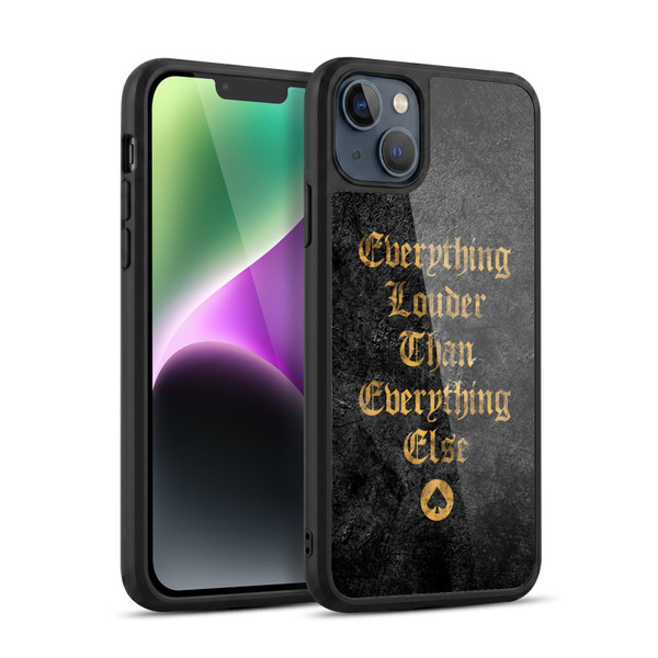 Motorhead Key Art Everything Louder Gel Armour Case For Apple iPhone 14 Plus