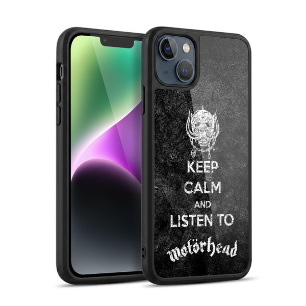 Motorhead Key Art Keep Calm Gel Armour Case For Apple iPhone 14 Plus