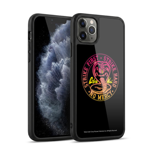 Cobra Kai Key Art Strike Hard Logo Gel Armour Case For Apple iPhone 11 Pro Max